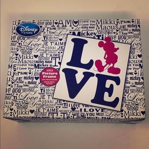 DISNEY Mickey LoVE Acrylic Picture Frame